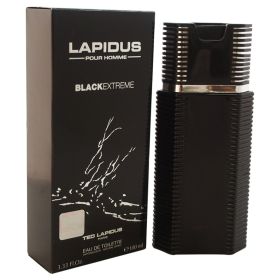 Lapidus Black Extreme by Ted Lapidus for Men - 3.3 oz EDT Spray